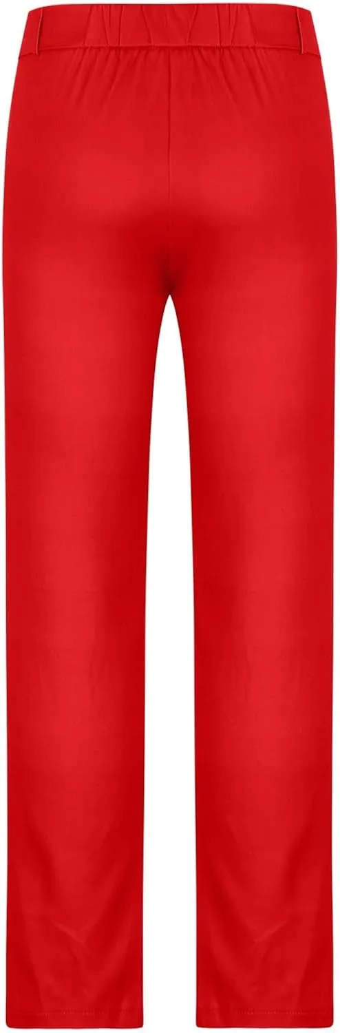 Muscularfit Cargos Pants Men 2023 Casual Loose Buckle Zipper Dress Pants Slim Fit Solid Suit Pants Fashion Trousers Clothes