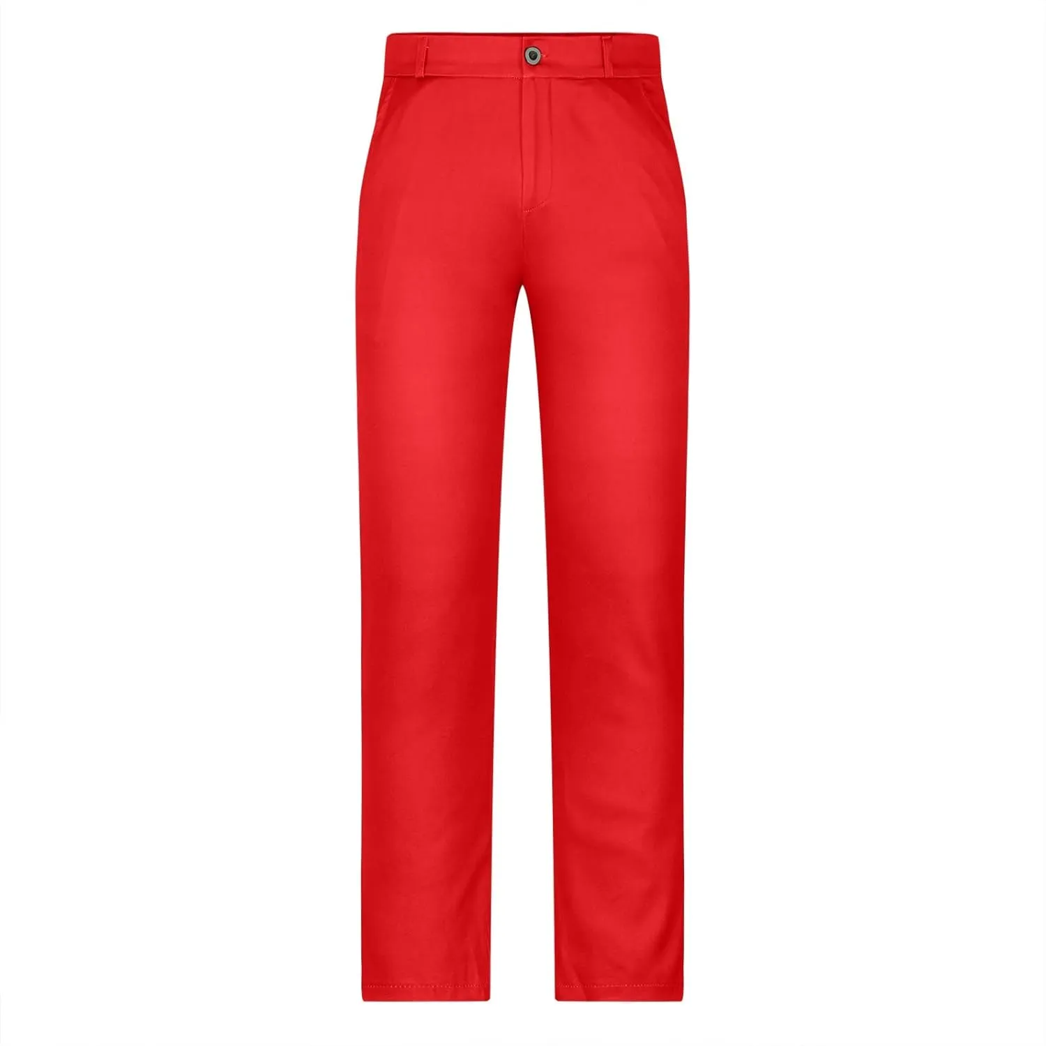 Muscularfit Cargos Pants Men 2023 Casual Loose Buckle Zipper Dress Pants Slim Fit Solid Suit Pants Fashion Trousers Clothes