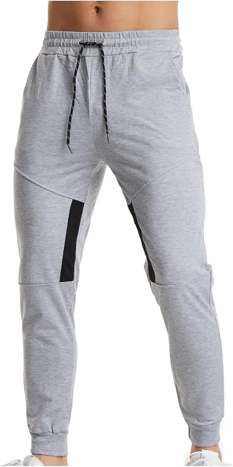 Muscularfit Sweatpants for Men 2023 Drawstring Elastic Waist Sport Jogger Yoga Pants Fashion Casual Straight Legs Sweatpants