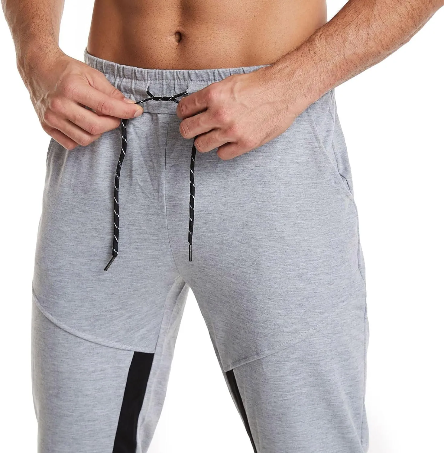 Muscularfit Sweatpants for Men 2023 Drawstring Elastic Waist Sport Jogger Yoga Pants Fashion Casual Straight Legs Sweatpants