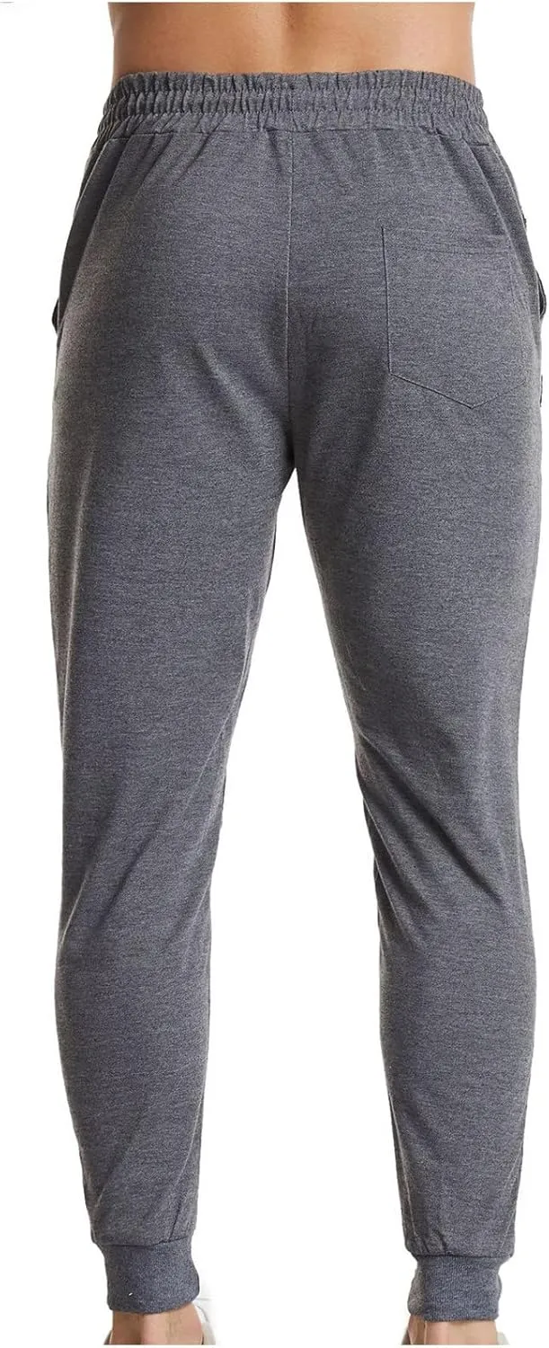 Muscularfit Sweatpants for Men 2023 Drawstring Elastic Waist Sport Jogger Yoga Pants Fashion Casual Straight Legs Sweatpants