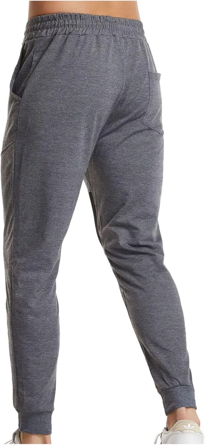 Muscularfit Sweatpants for Men 2023 Drawstring Elastic Waist Sport Jogger Yoga Pants Fashion Casual Straight Legs Sweatpants