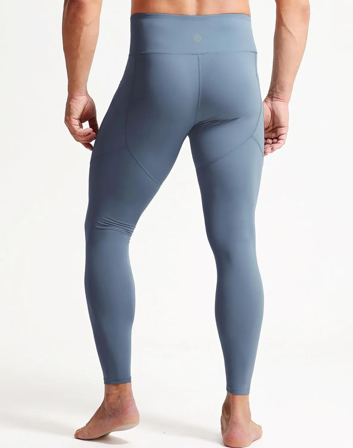 NELEUS Men's Compression Baselayer Running Tights Gym Leggings with Pockets