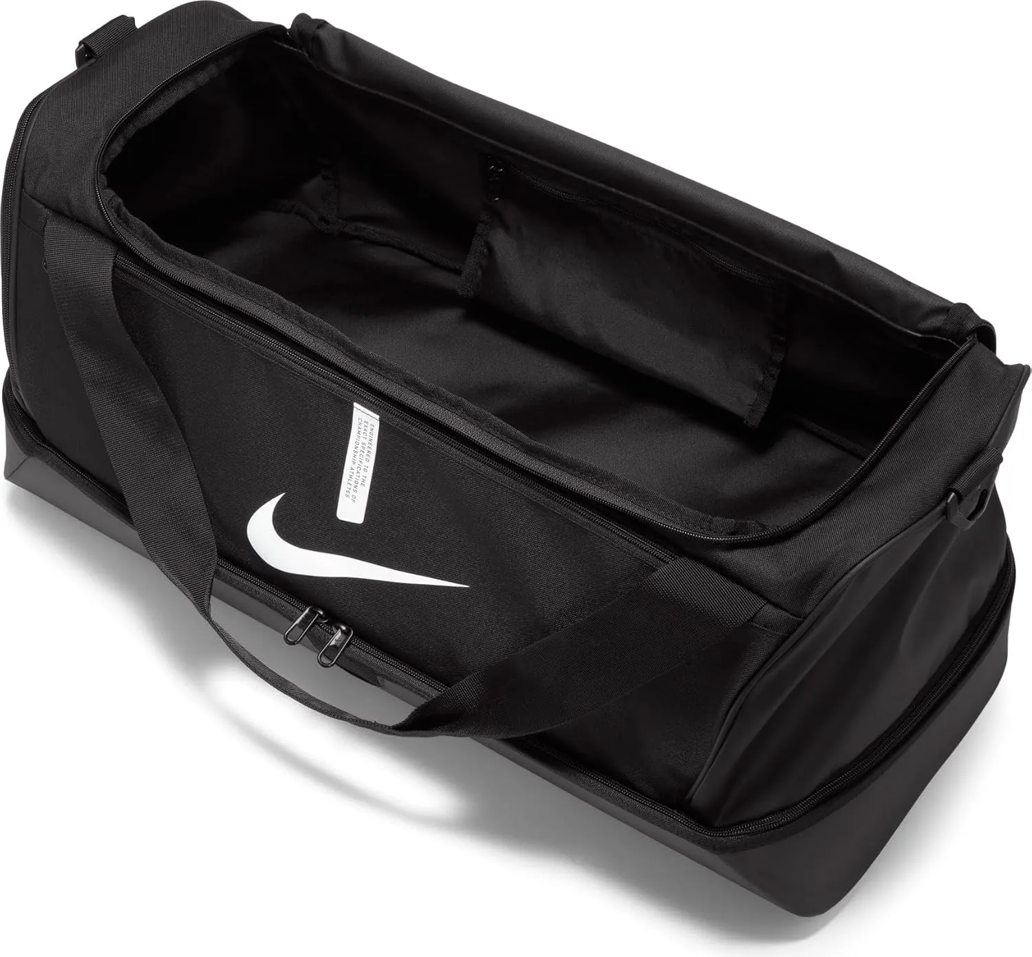 Nike Women's Gym Bag - Black/Black/White - XS