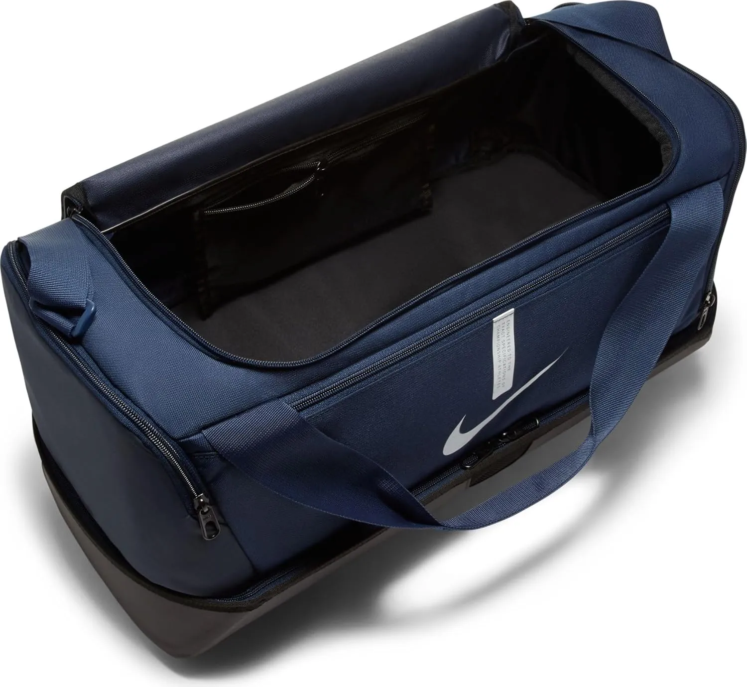 Nike Women's Gym Bag - Black/Black/White - XS