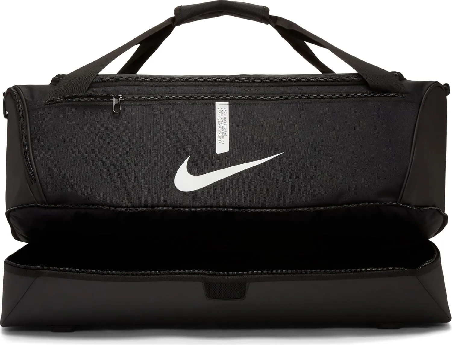 Nike Women's Gym Bag - Black/Black/White - XS