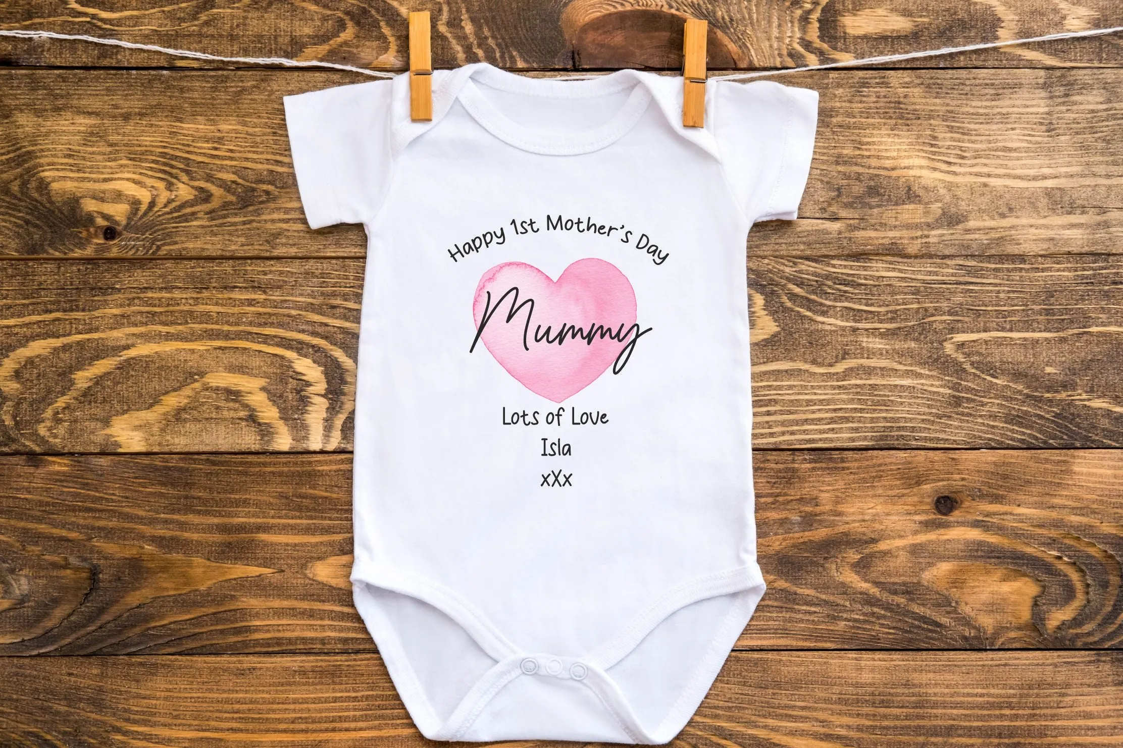Our First Mother's Day Together Baby Outfit (First Mother's Day 1st Mother's Day Mummy Mum Mother's Day l New Mum Gift)