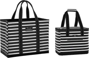 SCOUT Original Deano Tote Bag and The Stiff One Large Soft Cooler in Fleetwood Black