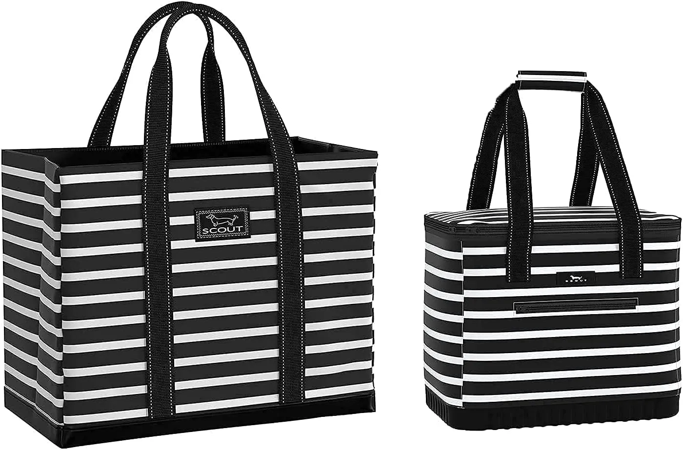 SCOUT Original Deano Tote Bag and The Stiff One Large Soft Cooler in Fleetwood Black