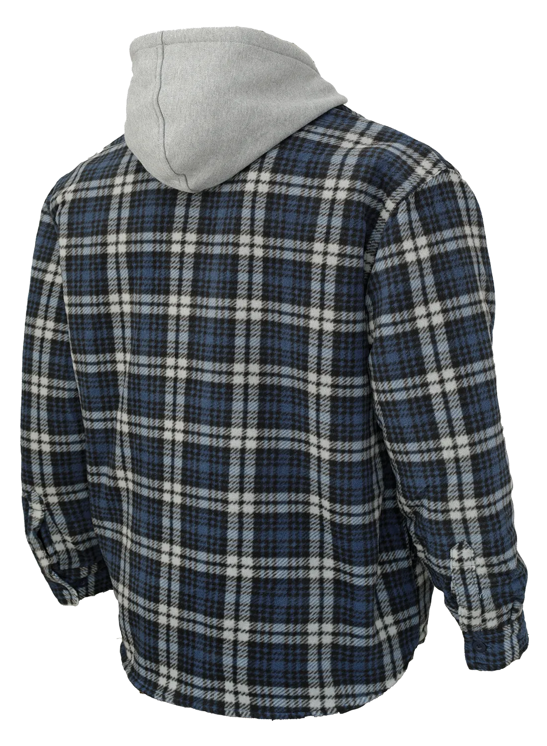 Sherpa Lined Fleece Jac-Shirt by Tough Duck - Style WS02