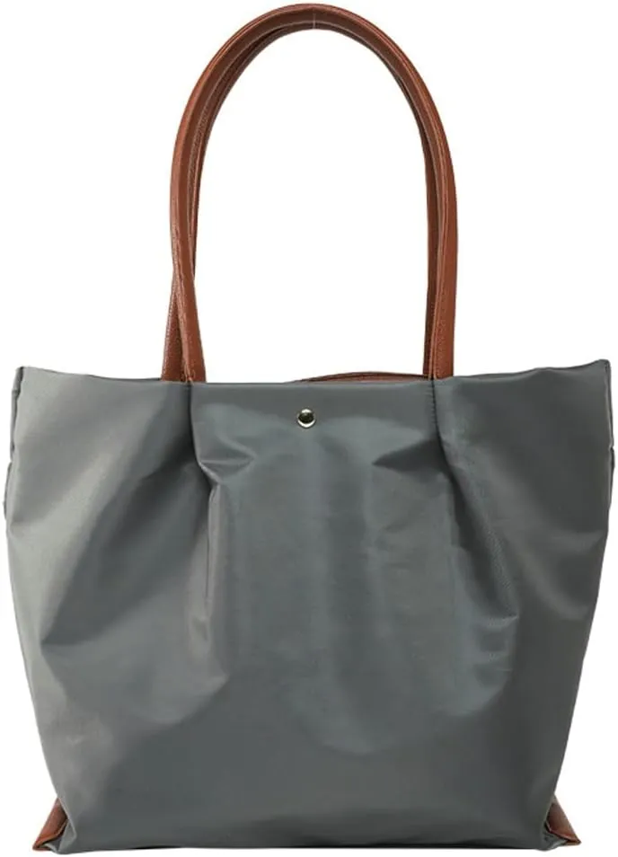 Slouchy Nylon Multiple Pockets Tote Bag Women Trendy Underarm Shoulder Hobo Bags Crossbody Purse Satchel Tote Handbag