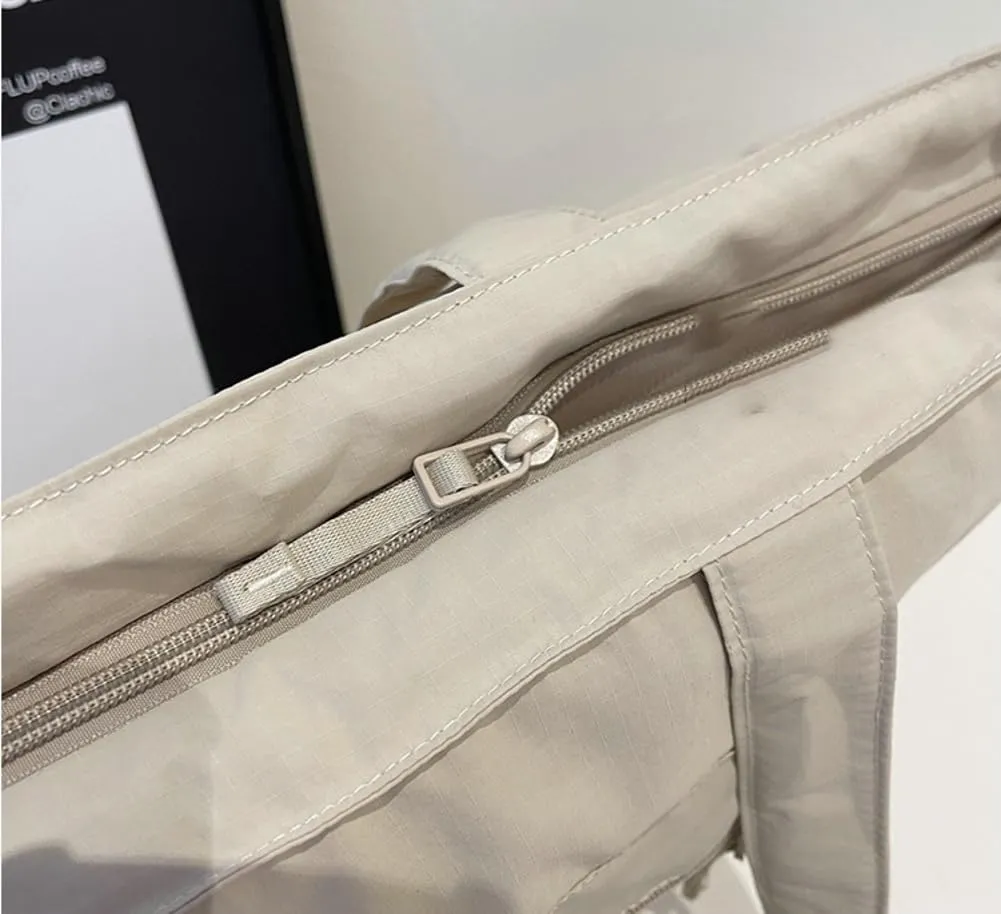 Slouchy Nylon Tote Bag Women Trendy Underarm Shoulder Hobo Bags Crossbody Purse Satchel Travel College Tote Handbag 2025