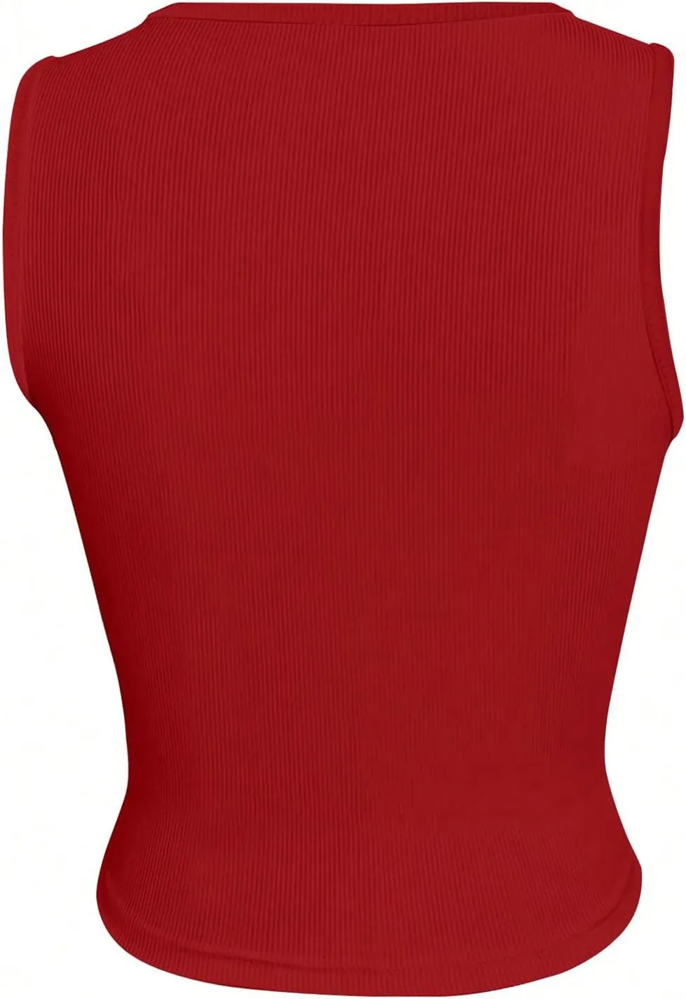 SOLY HUX Women's Letter Print Crop Tops Notched Neck Sleeveless Summer Y2k Tank Top