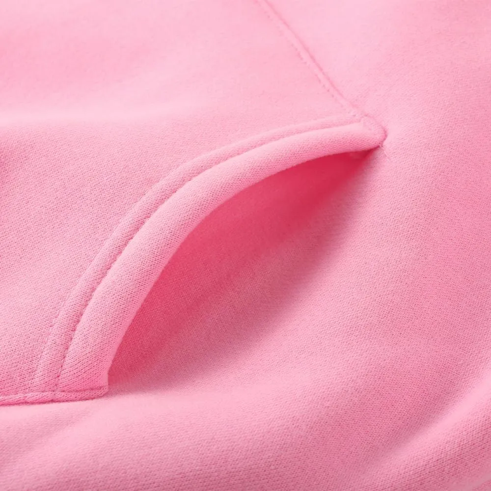 Spring&Gege Youth Solid Fleece Hoodies Pullover Hooded Sweatshirts for Children (3-12 Years)