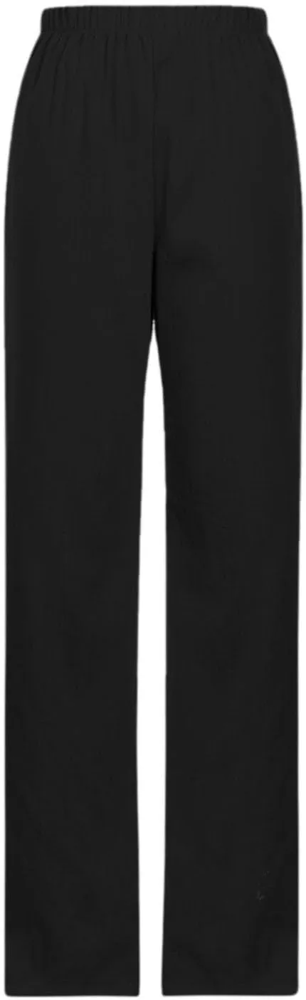 Summer Pants for Women 2024 Cotton Linen Floral Printed Pants Casual Elastic Waist Crop Trousers with Pockets
