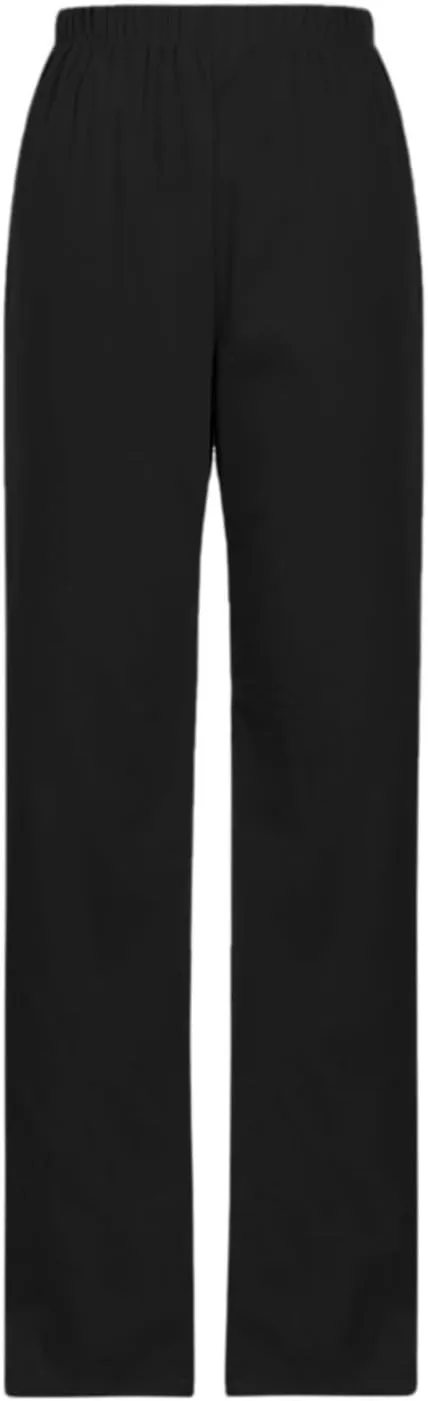 Summer Pants for Women 2024 Cotton Linen Floral Printed Pants Casual Elastic Waist Crop Trousers with Pockets