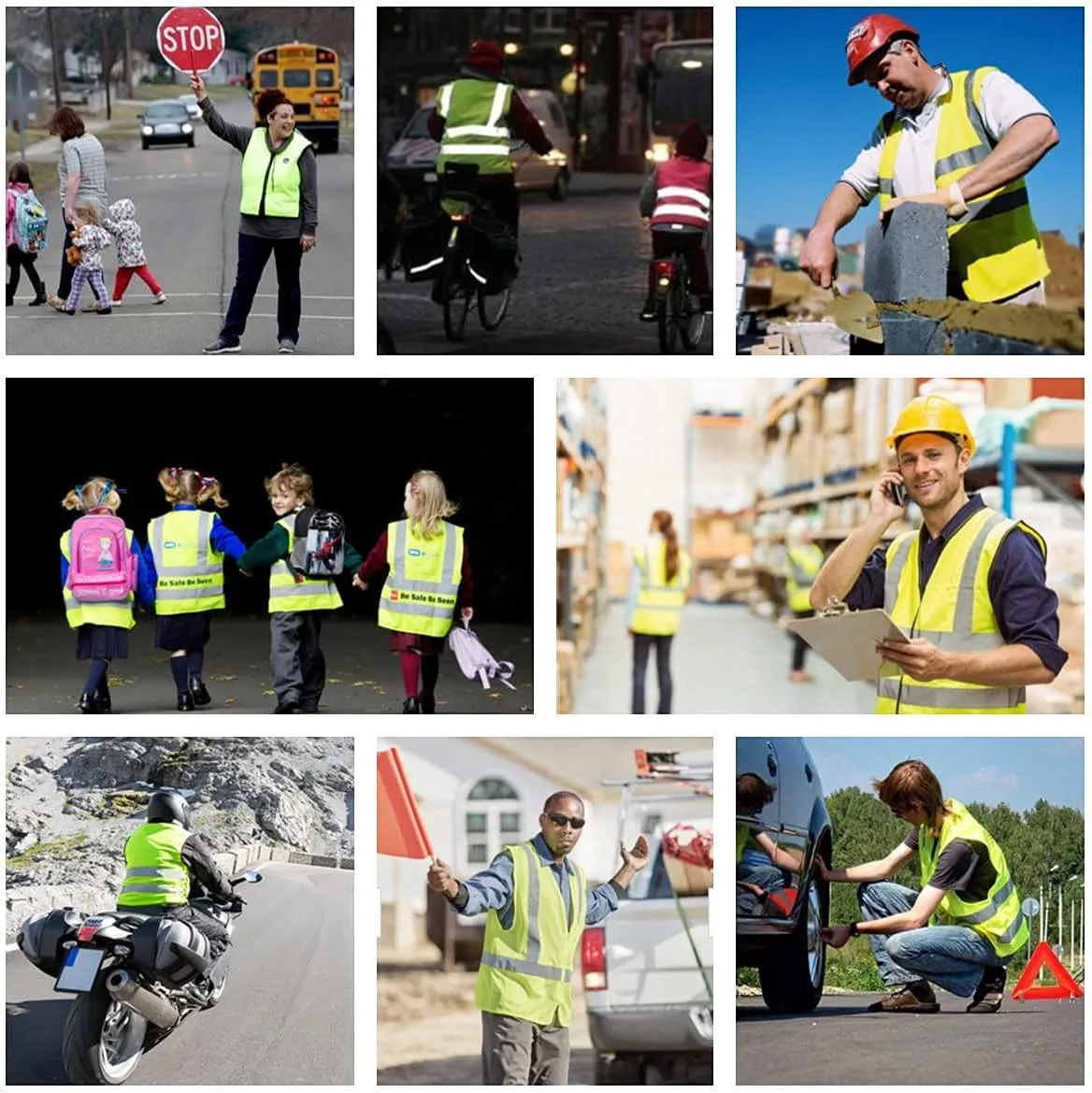 Tydon Guardian Reflective Safety Vest for Women Men High Visibility Security With Pocket Zipper Front Meet ANSI/ISEA Standard