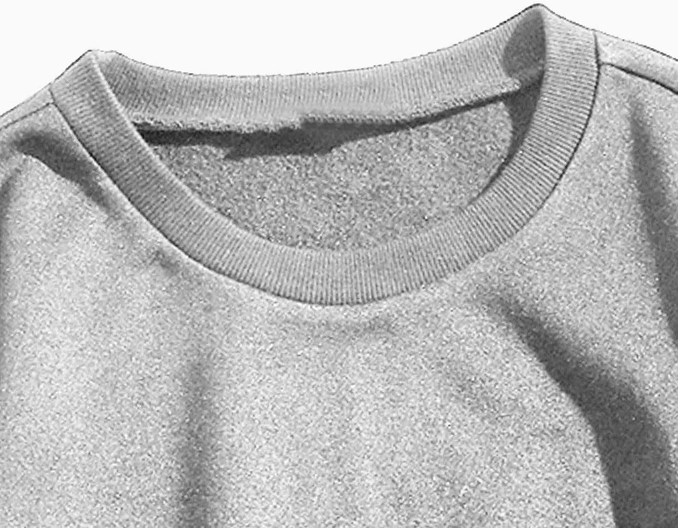 WDIRARA Women's Letter Graphic Print Round Neck Long Sleeve Casual Pullover Sweatshirt Tops