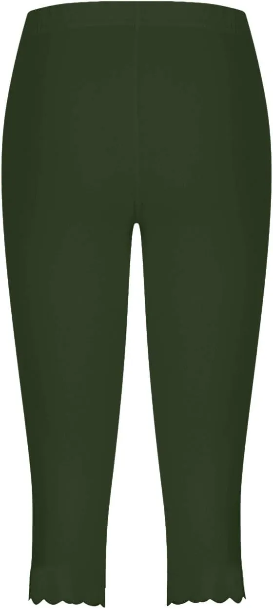 Women Capris Leggings 2024 Summer Causal Cropped Pants Dressy Trendy Knee Length Capri Laides Yoga Clothing