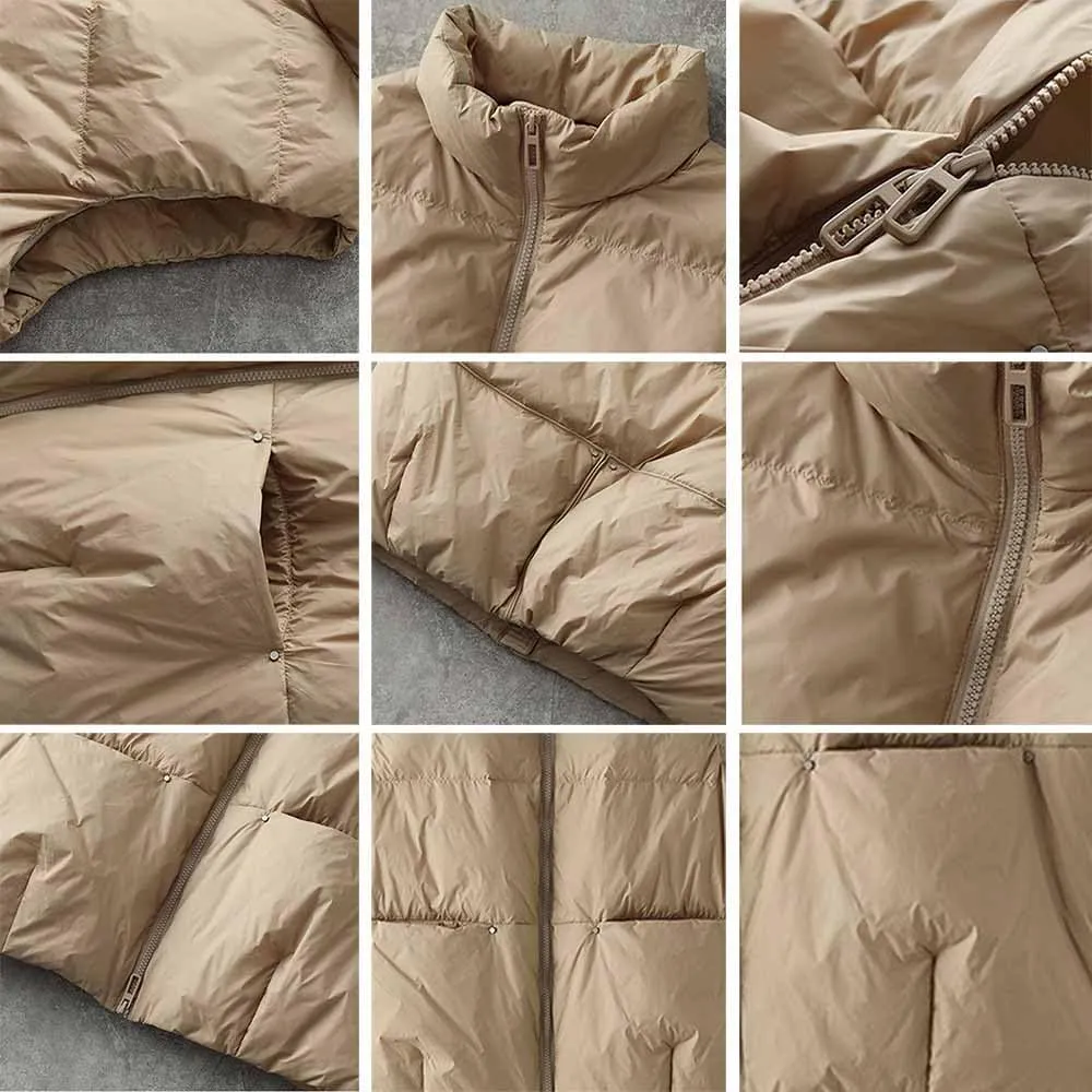 Women's Down Vest - Short Sleeveless Lightweight Jacket