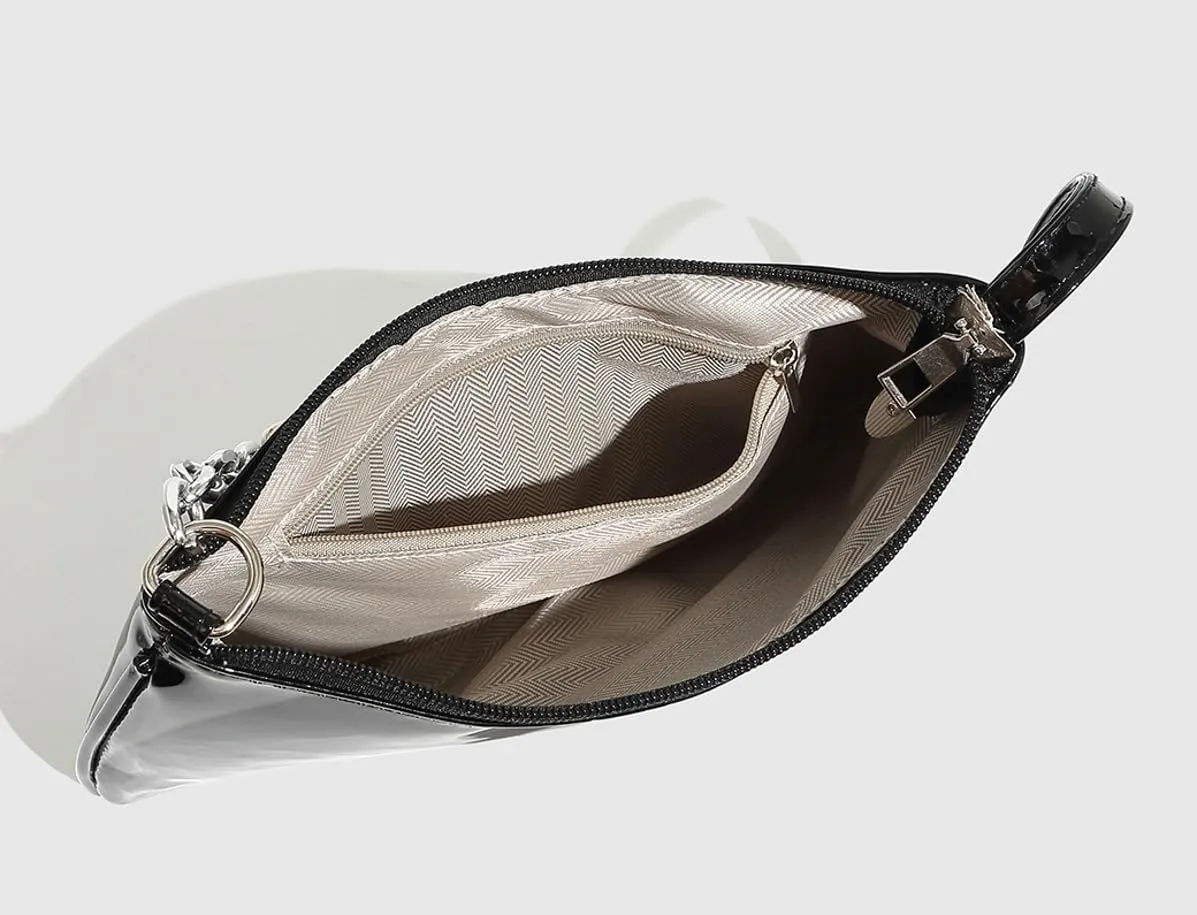 Y2k Crescent Hobo Bags Women 90s PU Leather Underarm Shoulder Bag Cute Trendy Crossbody Phone Purse Retro Tote Handbag