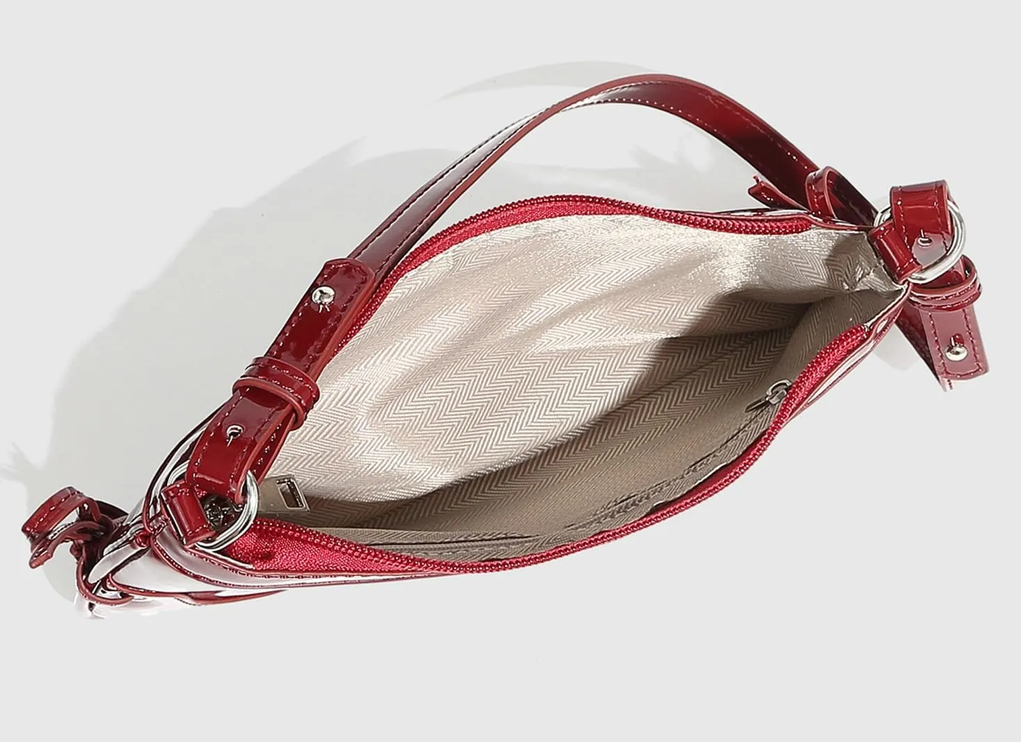 Y2k Crescent Hobo Bags Women 90s Trendy PU Leather Underarm Shoulder Bag Cute Crossbody Phone Purse Retro Tote Handbag